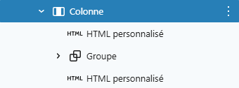 Bloc html