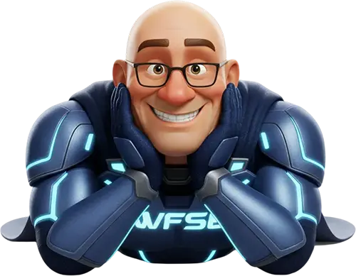 Hero regarde de fasse
