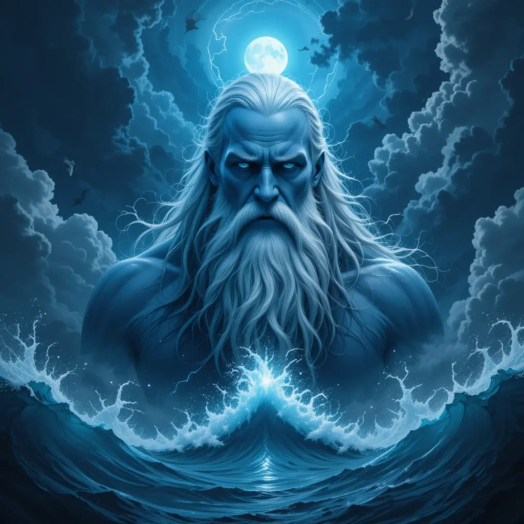 A mythical god